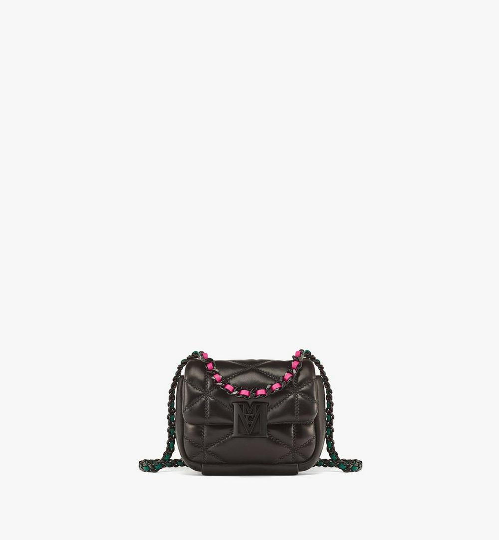 Travia Satchel in Cloud Quilted Leather 1